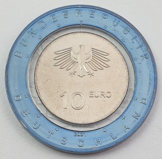 Γερμανία - 10 Ευρώ 2021, Πάνω στο νερό