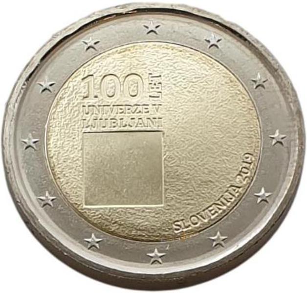 Σλοβενία - 2 Ευρώ 2019, Ακυκλοφόρητο