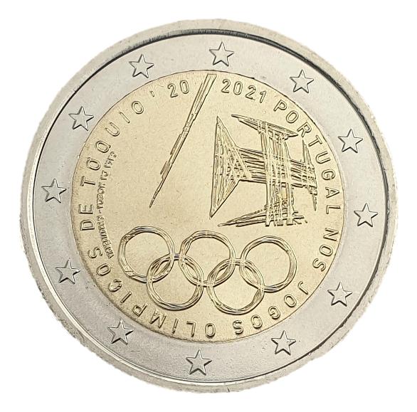 Πορτογαλία - 2 Ευρώ 2021 B, Ακυκλοφόρητο