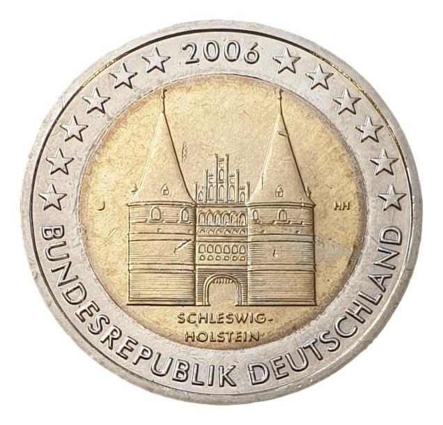 Γερμανία - 2 Ευρώ 2006 J, Ακυκλοφόρητο