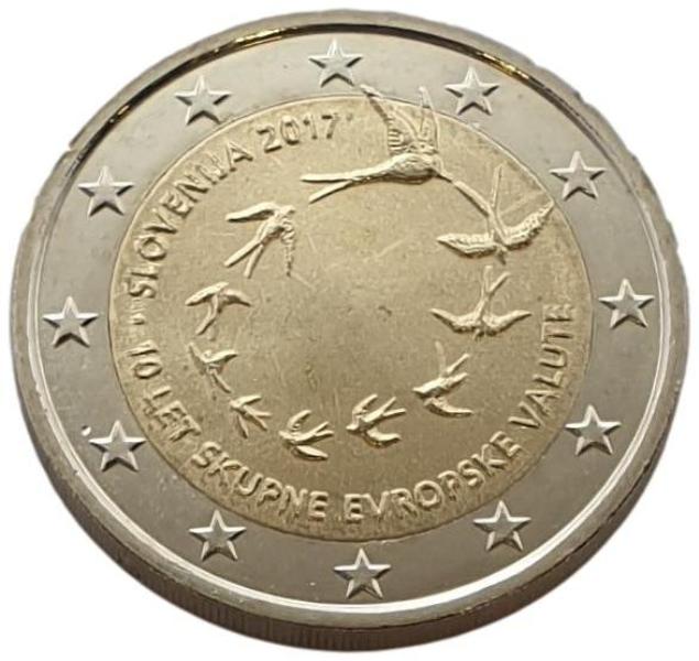 Σλοβενία - 2 Ευρώ 2017, Ακυκλοφόρητο