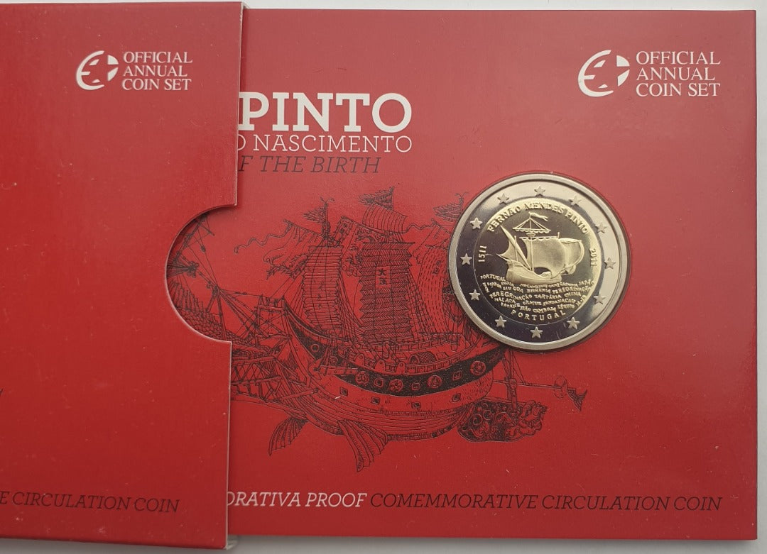 Πορτογαλία - 2 Ευρώ 2011, Fernao Mendes Pinto, Proof