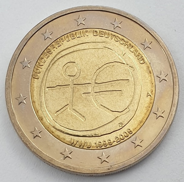 Γερμανία - 2 Ευρώ A (ΟΝΕ 2009), Ακυκλοφόρητο