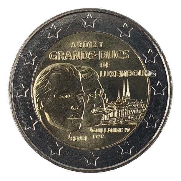 Λουξεμβούργο - 2 Ευρώ 2012, Ακυκλοφόρητο