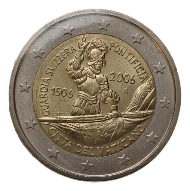 Βατικανό - 2 Ευρώ 2006, Εκατονταετηρίδα V της Ελβετικής φρουράς, (Coin Card)