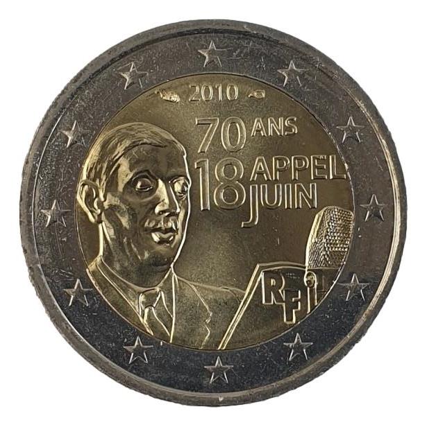 Γαλλία - 2 Ευρώ 2010, Ακυκλοφόρητο