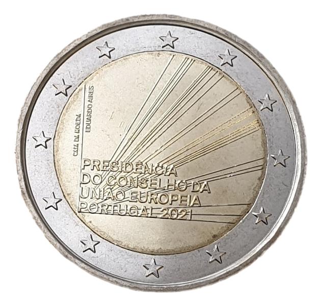 Πορτογαλία - 2 Ευρώ 2021 A, Ακυκλοφόρητο