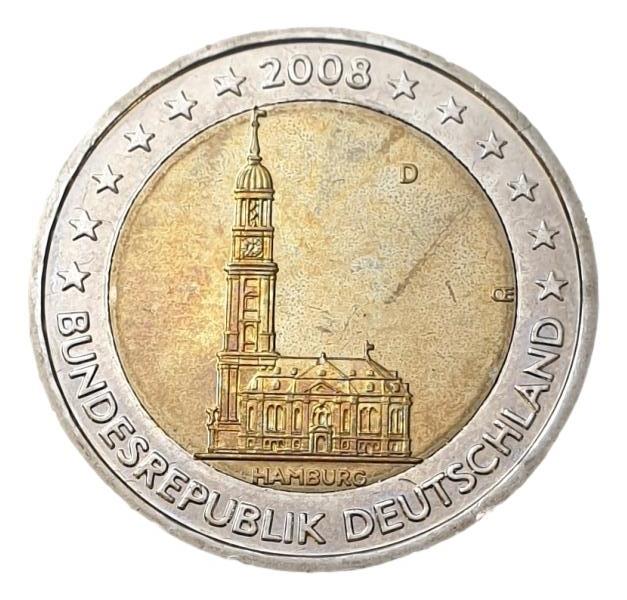 Γερμανία - 2 Ευρώ 2008 D, Ακυκλοφόρητο