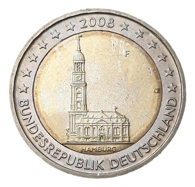 Γερμανία - 2 Ευρώ 2008 F, Ακυκλοφόρητο