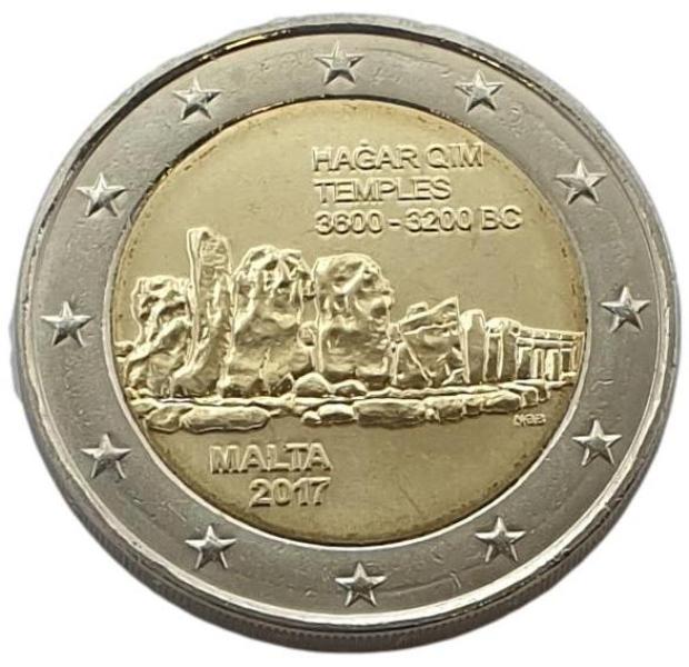 Μάλτα - 2 Ευρώ 2017 A, Ακυκλοφόρητο