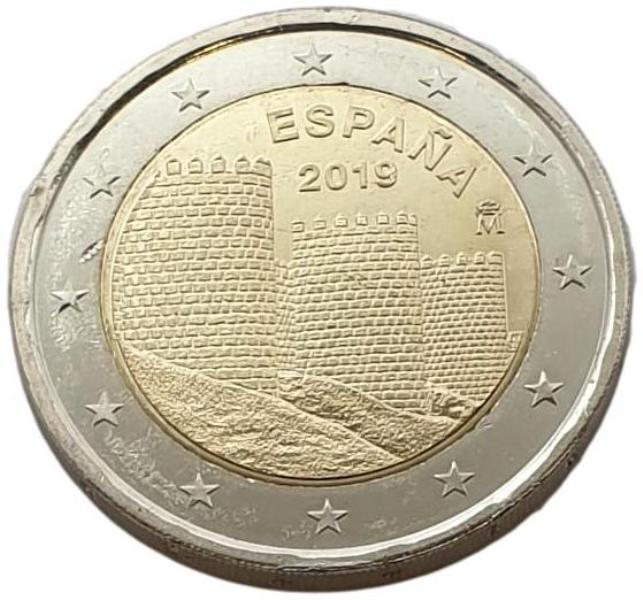 Ισπανία - 2 Ευρώ 2019, Ακυκλοφόρητο