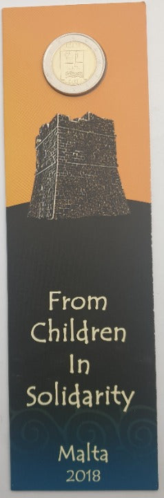 Μάλτα - 2 Ευρώ 2018, Πολιτιστική Κληρονομία, Coin Card