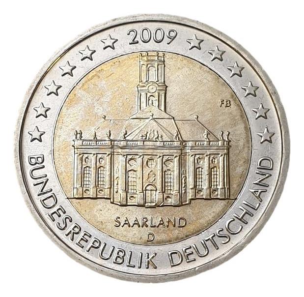 Γερμανία - 2 Ευρώ 2009 D, Ακυκλοφόρητο