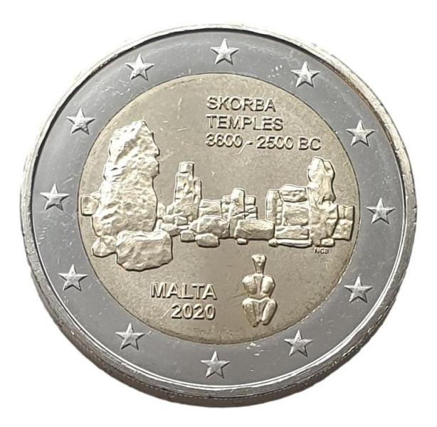 Μάλτα - 2 Ευρώ 2020 A, Ακυκλοφόρητο