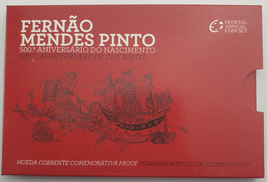 Πορτογαλία - 2 Ευρώ 2011, Fernao Mendes Pinto, Proof