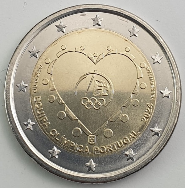 Πορτογαλία - 2 Ευρώ 2024 Β, Ακυκλοφόρητο