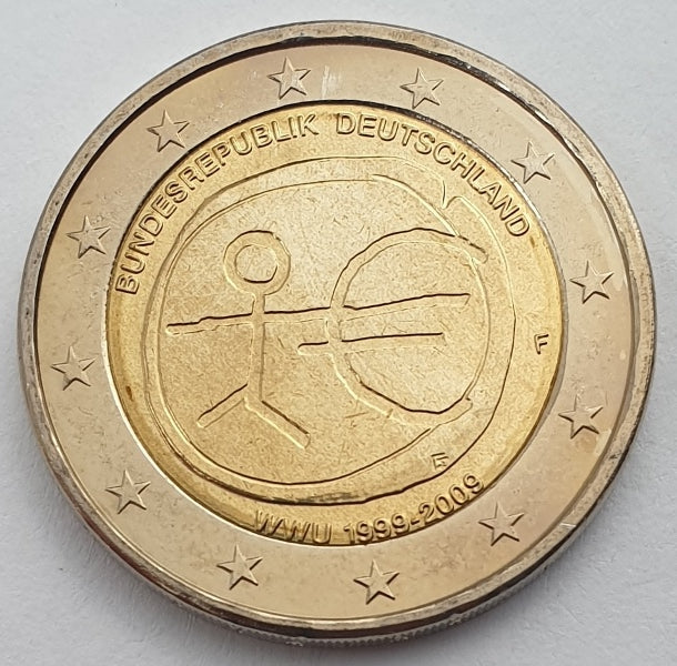 Γερμανία - 2 Ευρώ F (ΟΝΕ 2009), Ακυκλοφόρητο