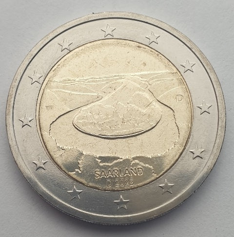 Γερμανία - 2 Ευρώ 2025 A, (D)