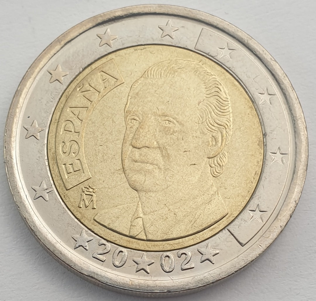 Ισπανία  - 2 Ευρώ 2002, Juan Carlos I