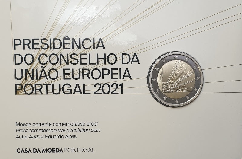Πορτογαλία - 2 Ευρώ 2021, PROOF