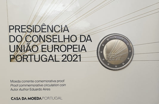 Πορτογαλία - 2 Ευρώ 2021, PROOF
