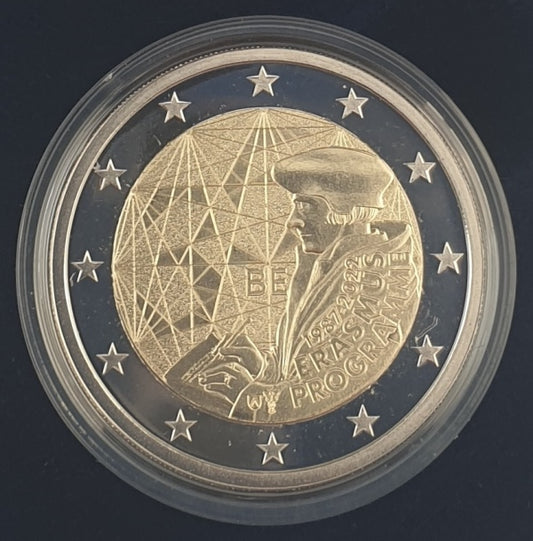 Βέλγιο - 2 Ευρώ 2022, 35 Χρόνια του Πρoγράμματος Erasmus, PROOF