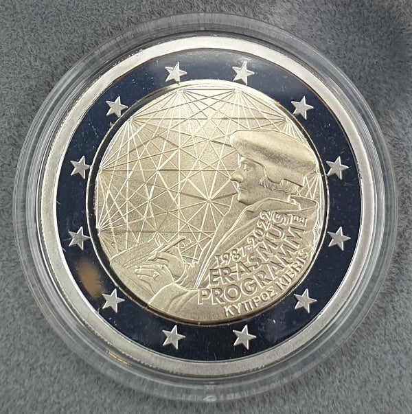 Κύπρος - 2 Ευρώ 2022, 35 Χρόνια του Πρoγράμματος Erasmus, PROOF