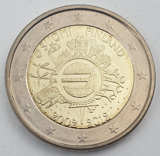 Φινλανδία - 2 Ευρώ (Τα Δέκα Χρόνια Του Ευρώ 2002 - 2012), Ακυκλοφόρητο