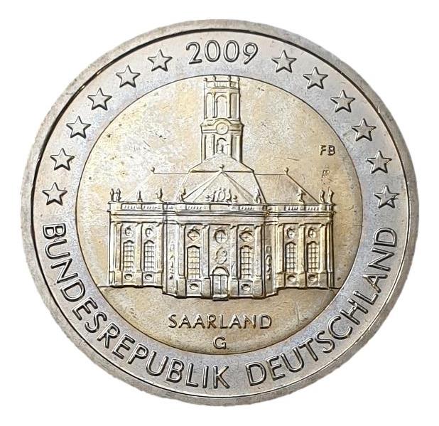 Γερμανία - 2 Ευρώ 2009 G, Ακυκλοφόρητο