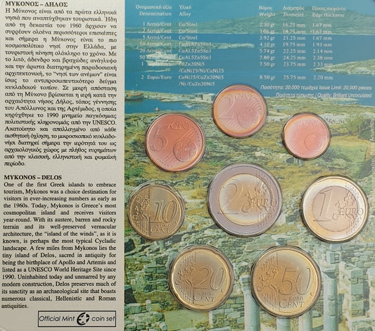 Σειρά Ευρώ - Μύκονος - Δήλος 2013