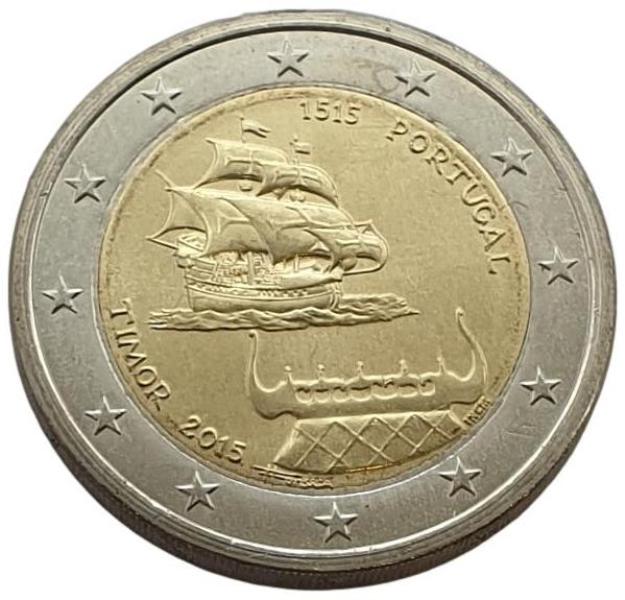 Πορτογαλία - 2 Ευρώ 2015 B, Ακυκλοφόρητο