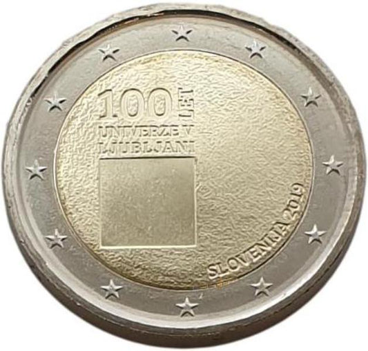 Σλοβενία - 2 Ευρώ 2019, Ακυκλοφόρητο