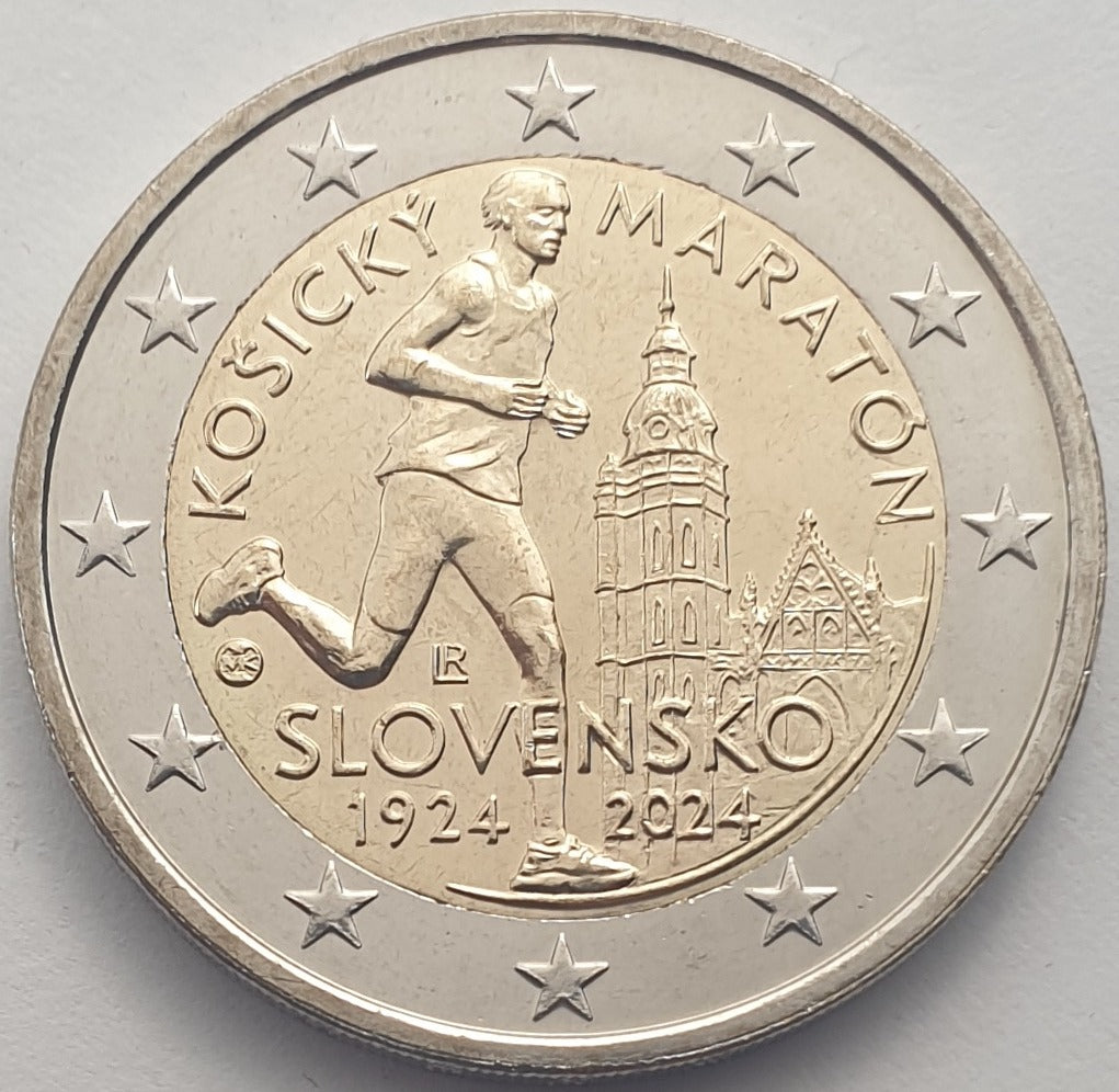 Σλοβακία - 2 Ευρώ 2024, Košice Peace Marathon
