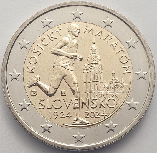 Σλοβακία - 2 Ευρώ 2024, Košice Peace Marathon