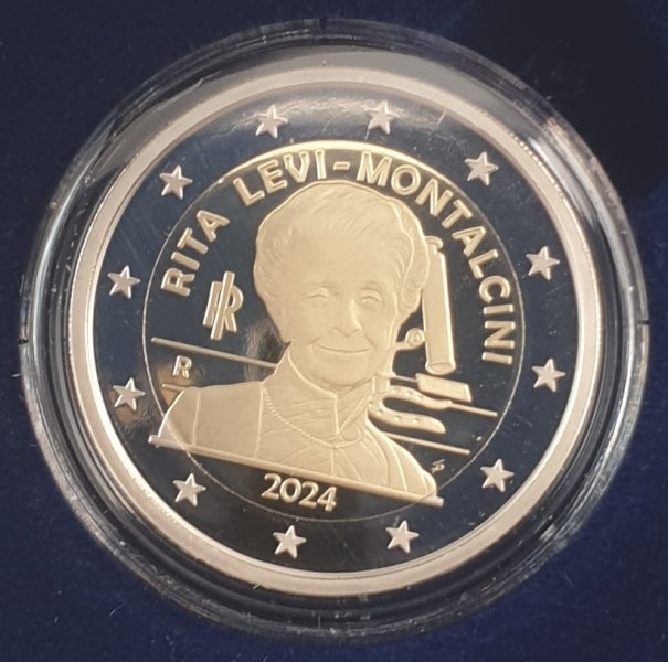 Ιταλία - 2 Ευρώ 2024, Ρίτα Λέβι Μονταλτσίνι, PROOF