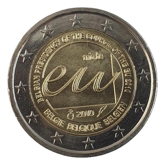 Βέλγιο - 2 Ευρώ 2010, Ακυκλοφόρητο