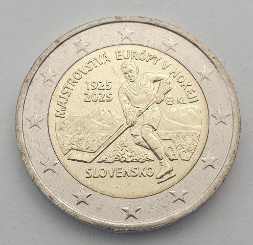 Σλοβακία - 2 Ευρώ 2025- ice hockey