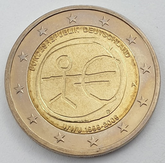 Γερμανία - 2 Ευρώ A (ΟΝΕ 2009), Ακυκλοφόρητο