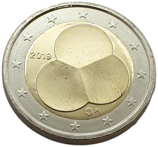 Φινλανδία - 2 Ευρώ 2019, Ακυκλοφόρητο