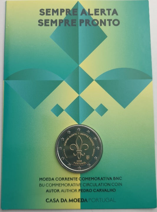Πορτογαλία - 2 Ευρώ 2025, (Coin Card)