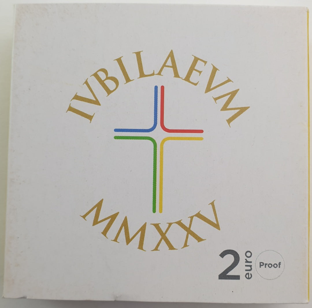 Ιταλία - 2 Ευρώ 2025, Jubilee, Proof