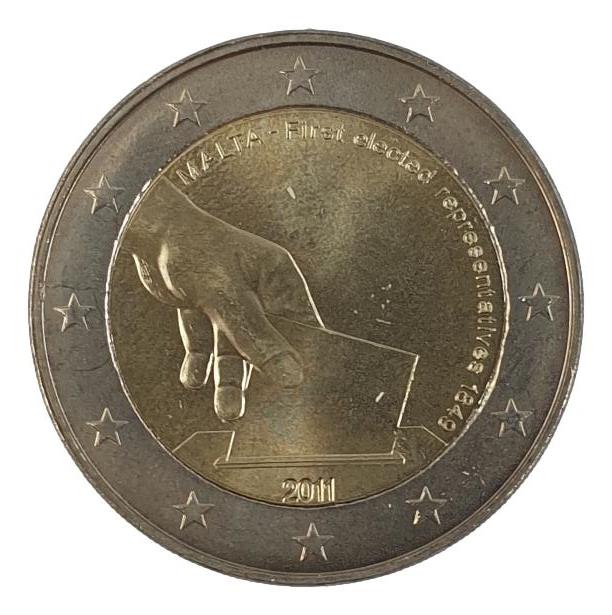 Μάλτα - 2 Ευρώ 2011, Ακυκλοφόρητο