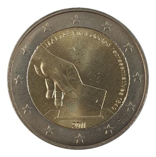 Μάλτα - 2 Ευρώ 2011, Ακυκλοφόρητο