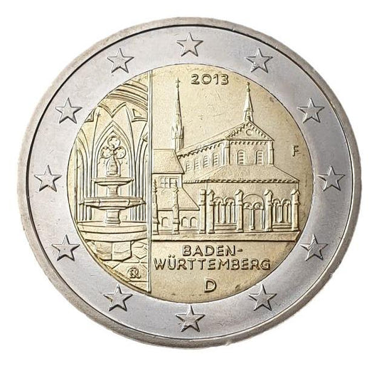 Γερμανία - 2 Ευρώ 2013 B, (F), Ακυκλοφόρητο