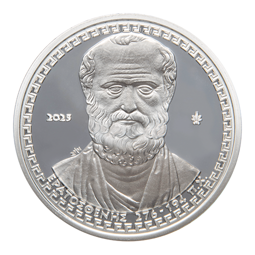 Ελλάδα - 10 Ευρώ 2025, ΕΡΑΤΟΣΘΕΝΗΣ, Ασημένιο, Proof