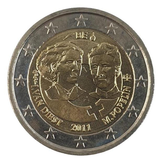 Βέλγιο - 2 Ευρώ 2011, Ακυκλοφόρητο