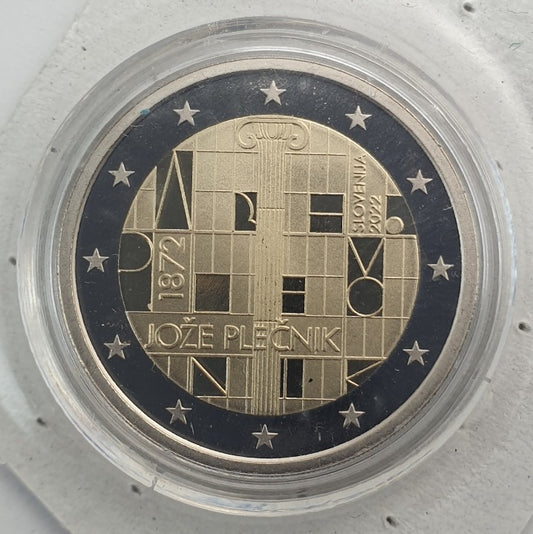 Σλοβενία - 2 Ευρώ 2022, PROOF