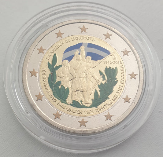Ελλάδα - 2 Ευρώ 2013, Κρήτη,  Έγχρωμο