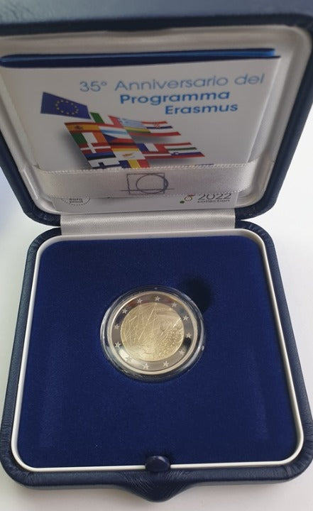 Ιταλία - 2 Ευρώ 2022, 35 Χρόνια του Πρoγράμματος Erasmus, PROOF