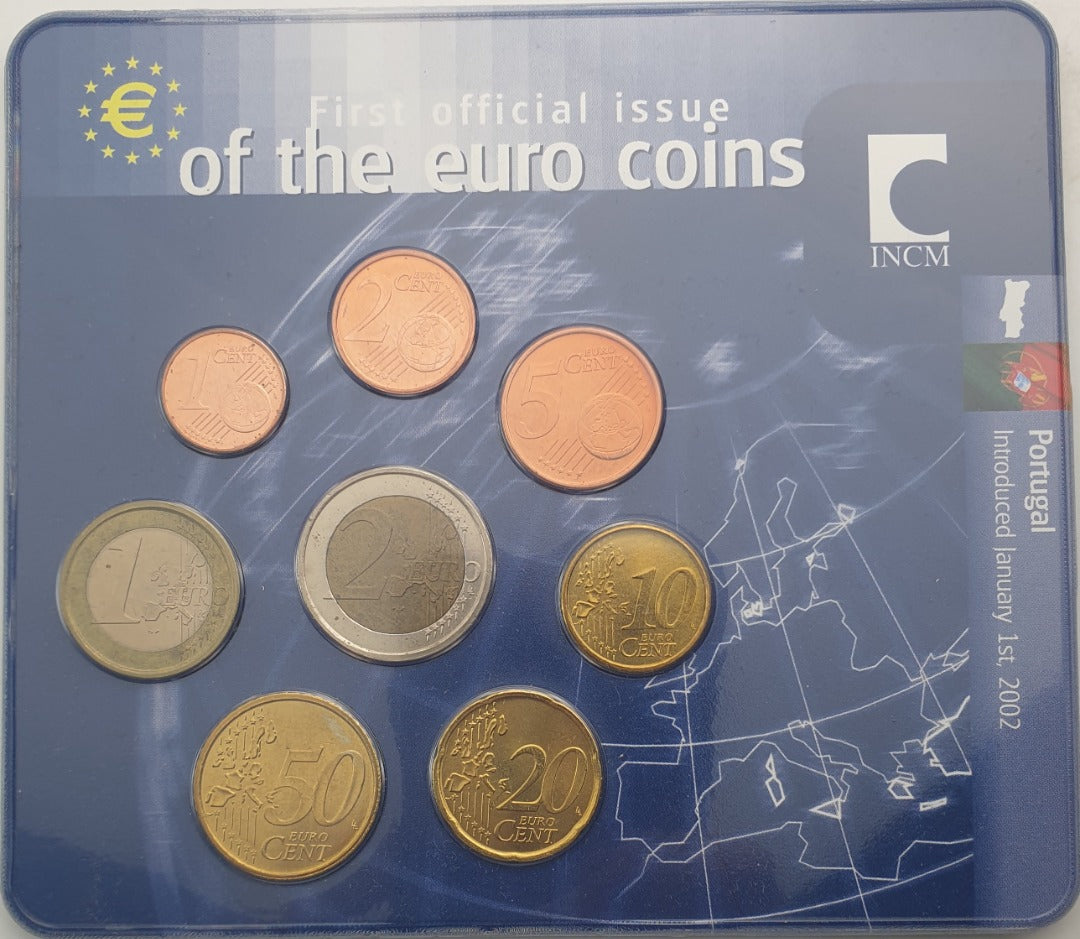 Σειρά Ευρώ - Ισπανία 2001, First Official Issue